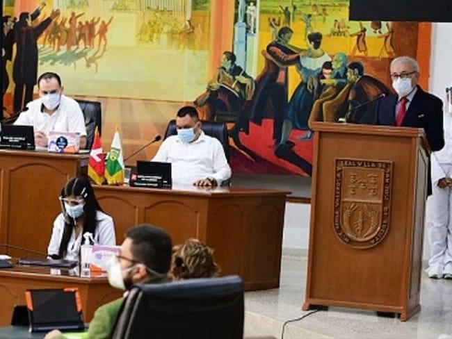 Desacuerdo por moción de censura contra secretario de gobierno de Cúcuta. Foto: Cortesía