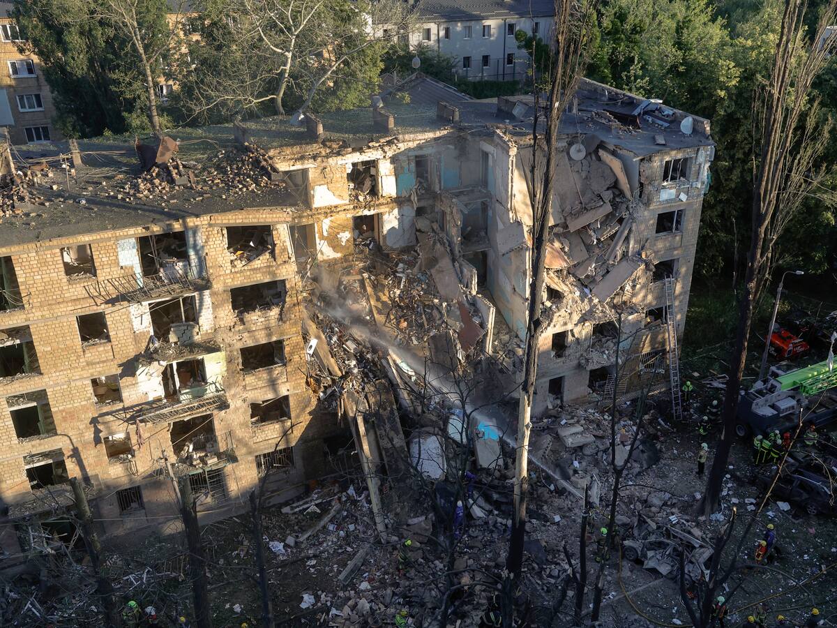 19 heridos en un nuevo ataque ruso a Kiev