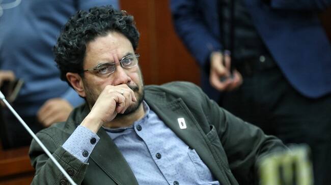 Iván Cepeda le envió una carta al Secretario Ejecutivo de la Comisión Interamericana de Derechos Humanos y al Relator Especial de Naciones Unidas para la Independencia de Magistrados y Abogados. Foto: Colprensa / CAMILA DÍAZ