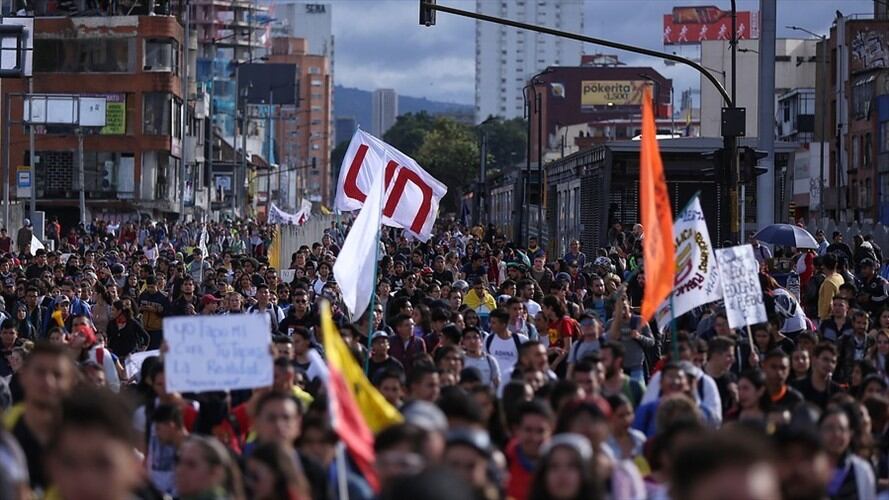 Comité Nacional del Paro y sectores políticos y sociales piden retomar negociación con el ELN. Foto: Colprensa