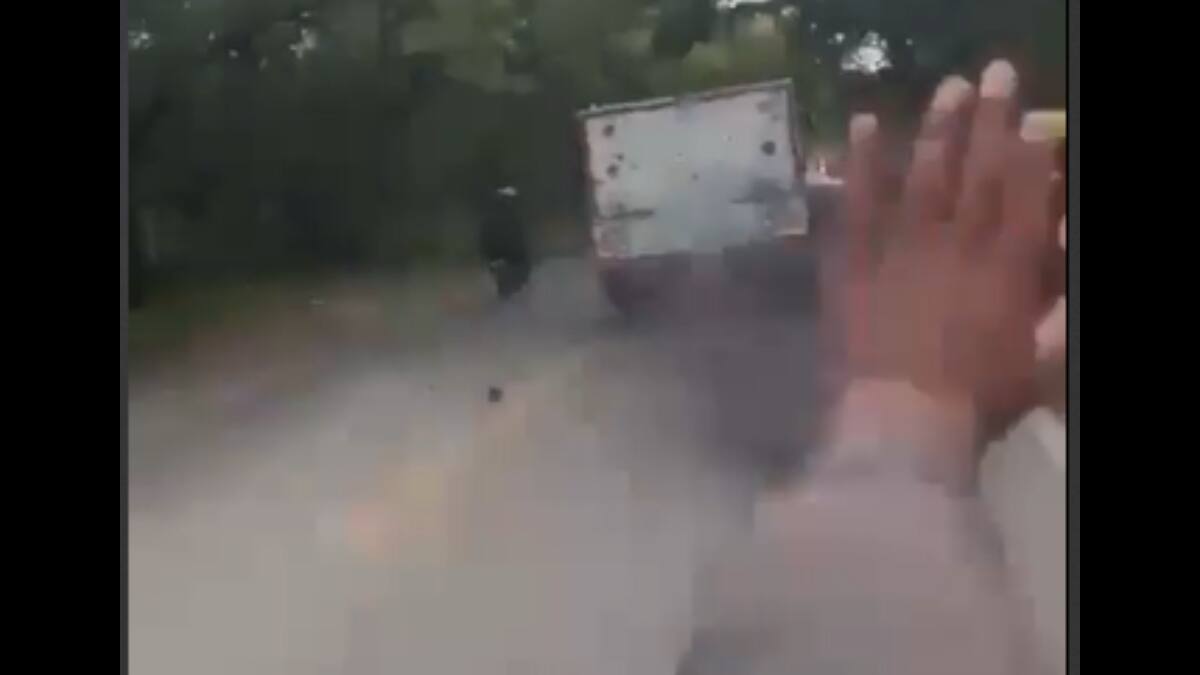 De película: así fue la persecución a personas que robaron carro de valores en Valledupar