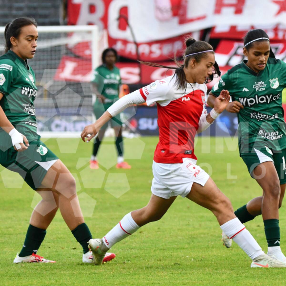 Cali busca remontar ante un Santa Fe que se aferra al sueño de un nuevo título femenino