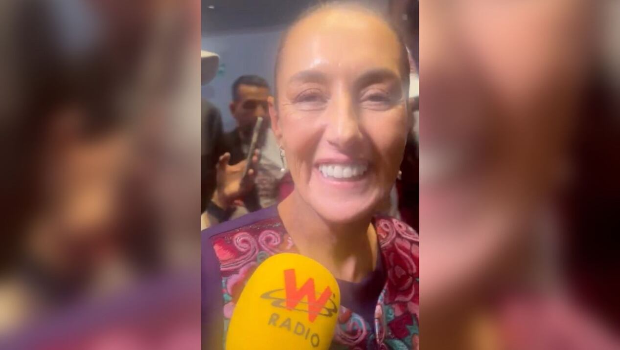 Claudia Sheinbaum. Foto W Radio