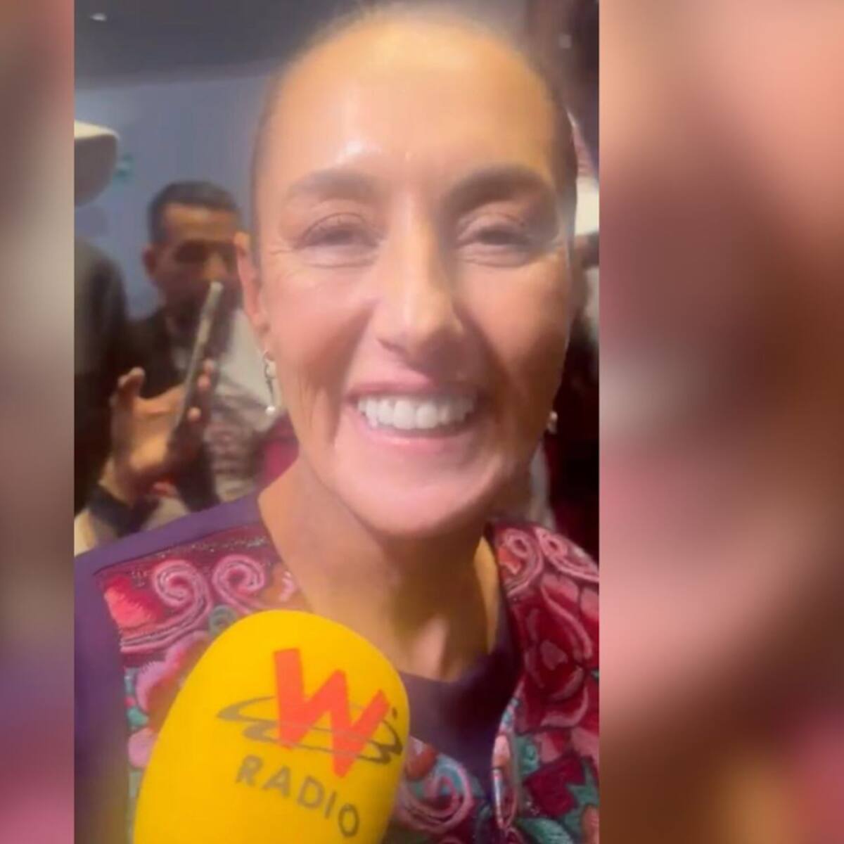 Vamos a trabajar muy bien: Claudia Sheinbaum a W Radio sobre relación con Gobierno Petro