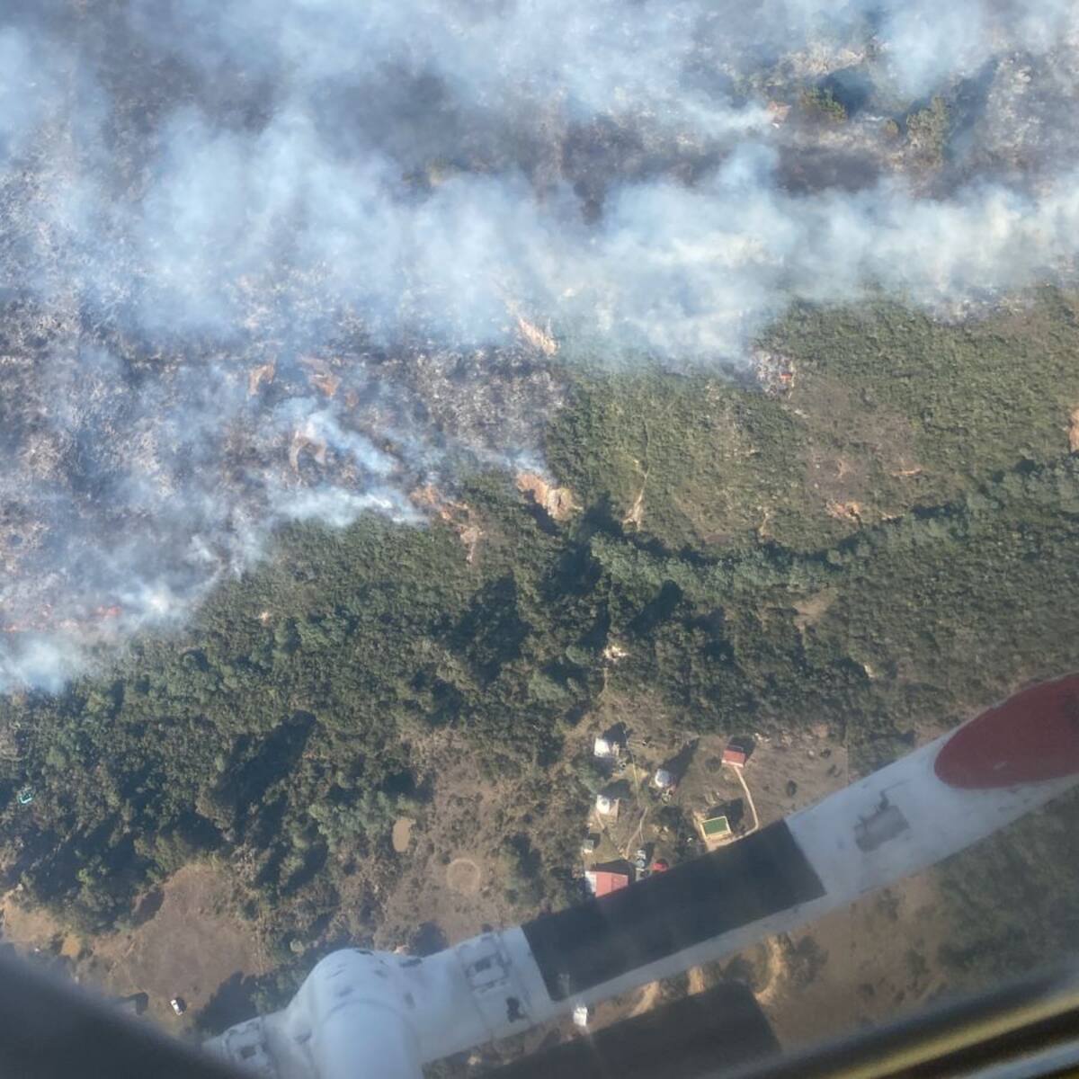 “Se logró controlar en un 70%”: Gobernador de Cundinamarca acerca del incendio en Tominé