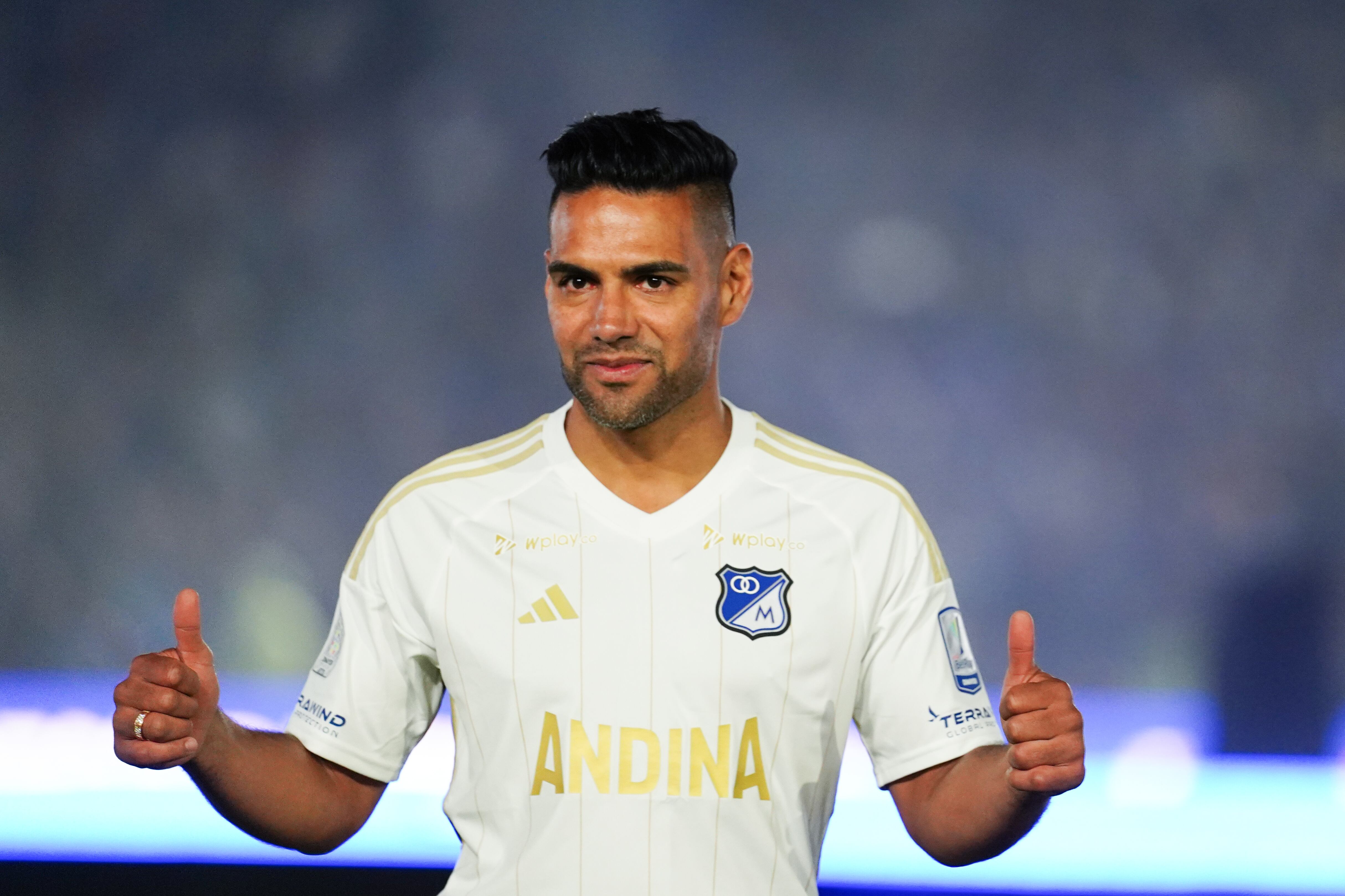 Radamel Falcao. (Photo by Andres Rot/Getty Images)