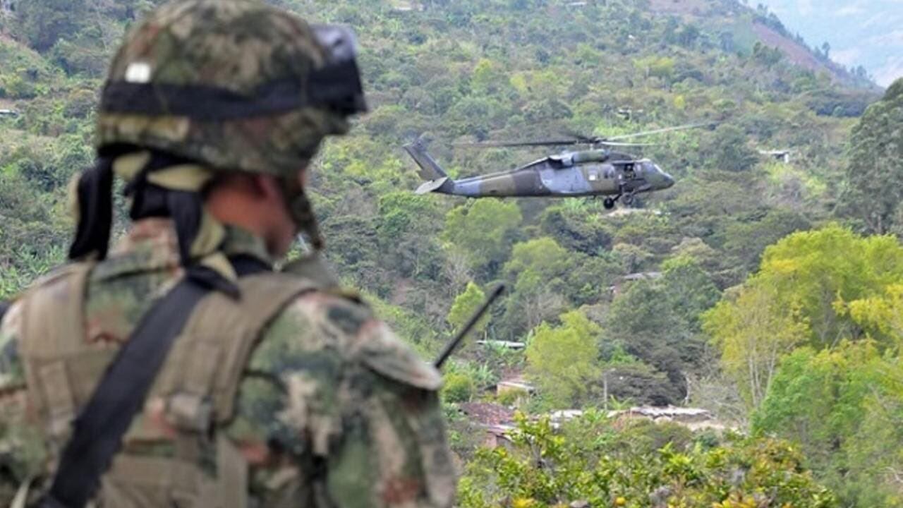 Acciones ofensivas del Ejército contra grupos armados / Foto: Referencia