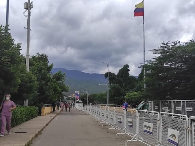 Puente en la frontera colombo-venezolana. Foto: Colprensa - Karen Ortiz