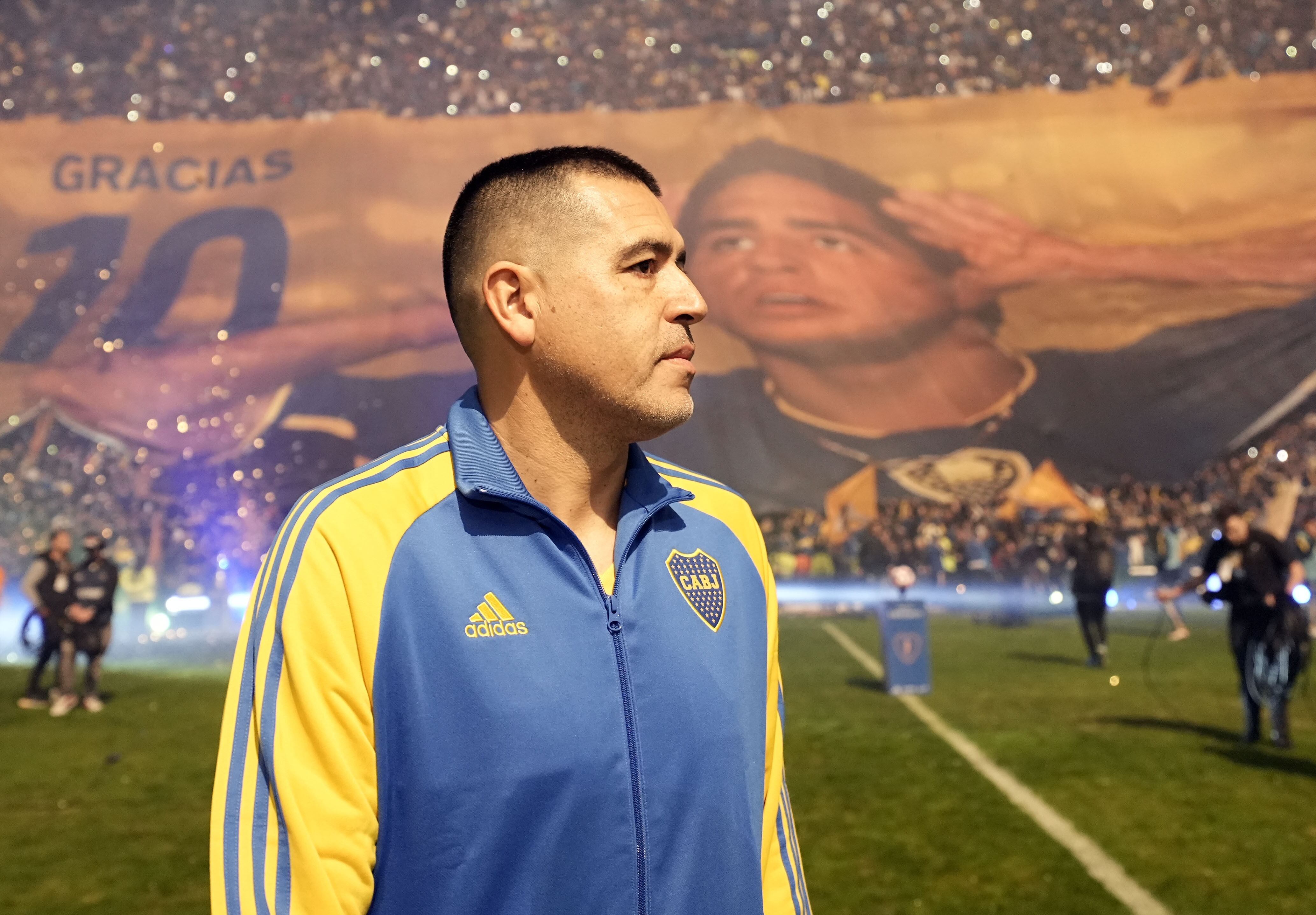 Juan Roman Riquelme, nuevo presidente de Boca Juniors. (Photo by Mariano Sanchez/Anadolu Agency via Getty Images)