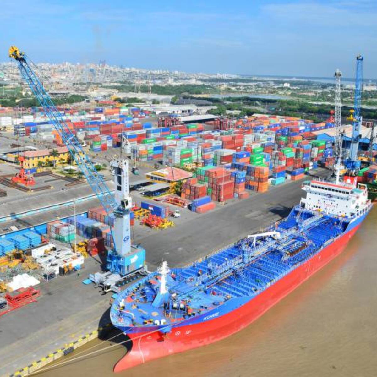 La movilización de carga en el Puerto de Barranquilla ha crecido 9%