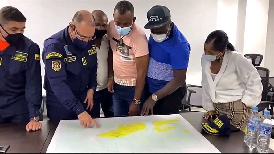 Naufragio en Tumaco. Foto: Colprensa