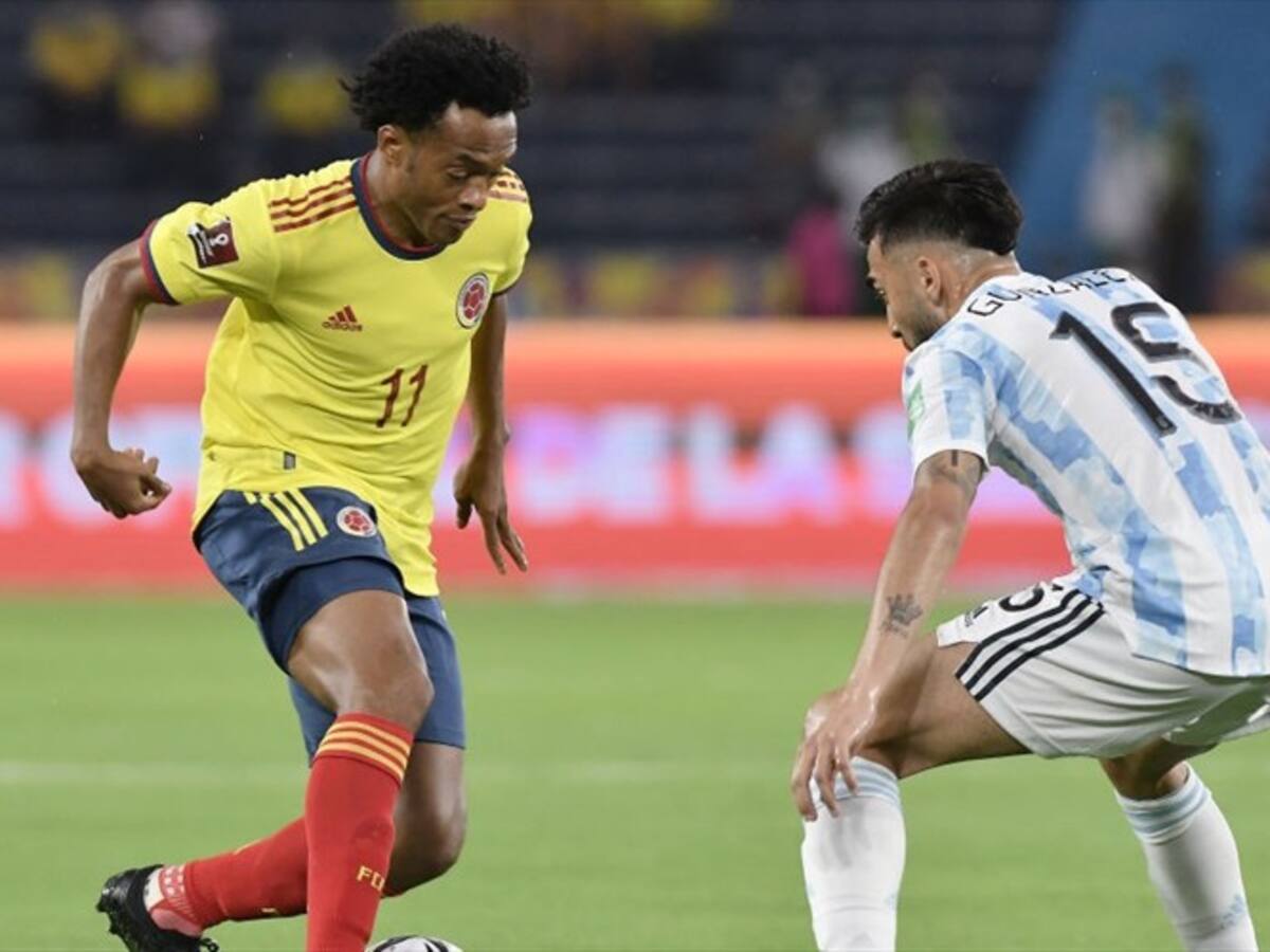 "Aún en tiempos difíciles no dejamos de creer": Cuadrado ante empate con Argentina