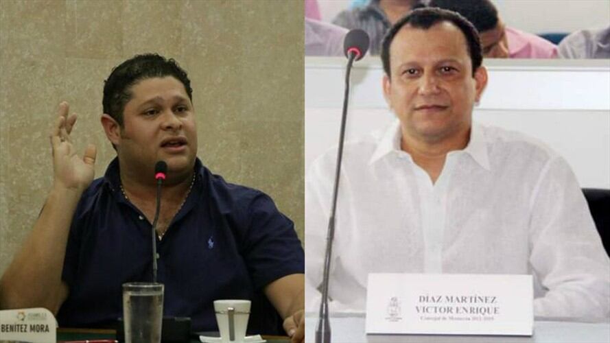 Orlando Benítez y Víctor Díaz. Foto: Cortesía