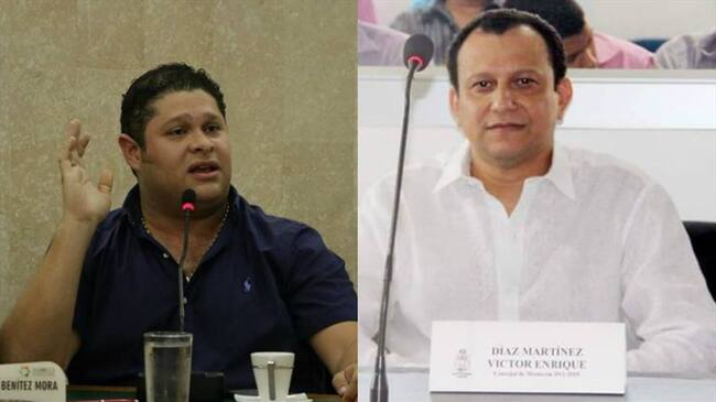 Orlando Benítez y Víctor Díaz. Foto: Cortesía