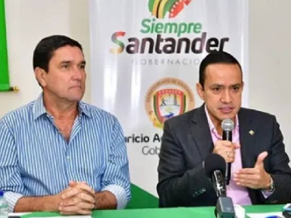 Gobernador de Santander y alcalde de Bucaramanga arrojaron positivo para COVID-19