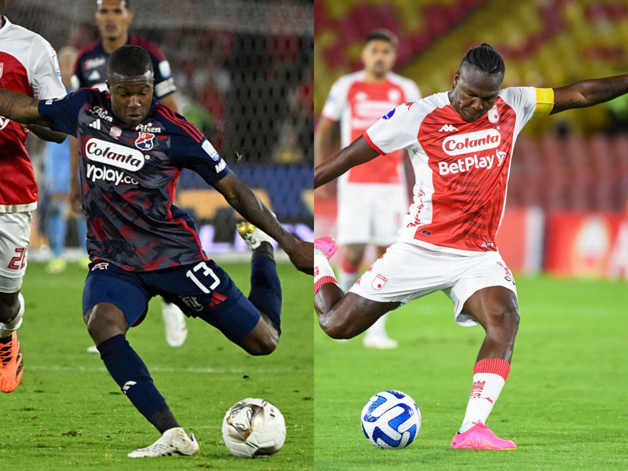 Francisco Chaverra y Hugo Rodallega. Fotos: Colprensa.