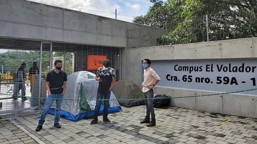 Estudiantes Universidad Nacional Medellín . Foto: Cortesía