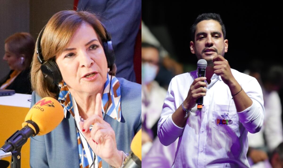 Margarita Cabello y Álex Flórez. Fotos: Redacción W Radio / (Colprensa - Álvaro Tavera)