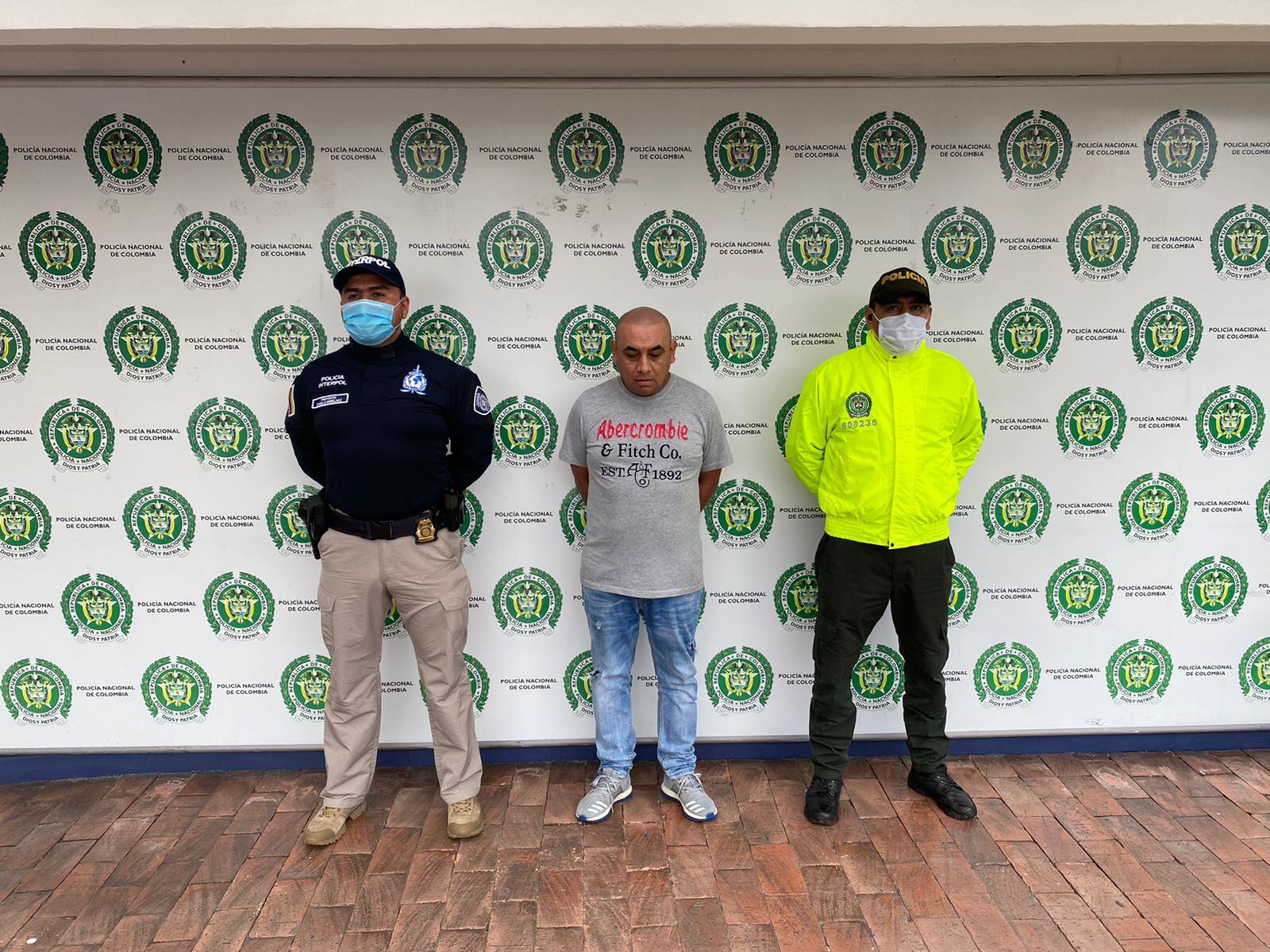 La Interpol de la Policía hizo efectiva la orden de captura internacional contra Omar Zahir Flórez Betancourt