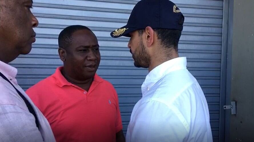 Mininterior (e) se reúne con Leyner Palacios tras recibir amenazas de grupos criminales. Foto: Captura de pantalla