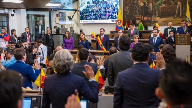 Concejo de Bogotá. Foto: Colprensa - Alcaldia de Bogotá)