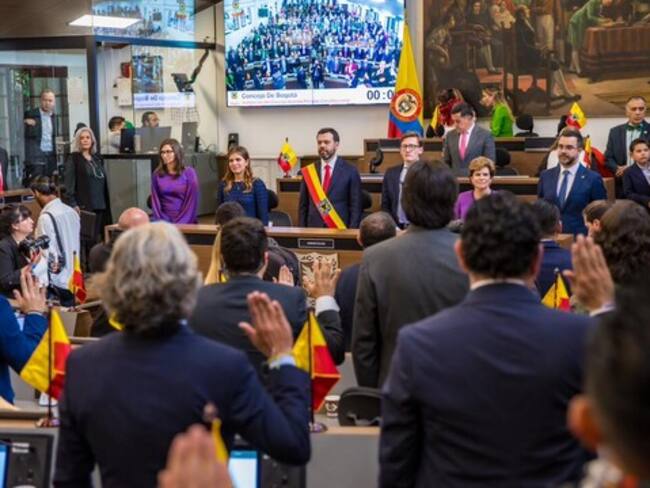 Concejo de Bogotá. Foto: Colprensa - Alcaldia de Bogotá)