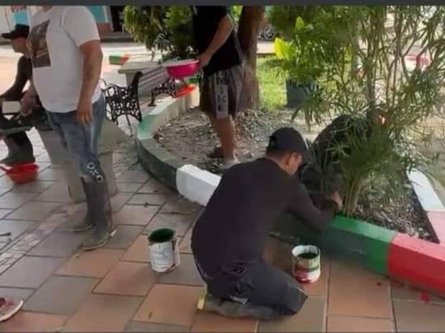 Estado Mayor de las FARC vuelve a intervenir parque en el Catatumbo. Foto: Suministrada.