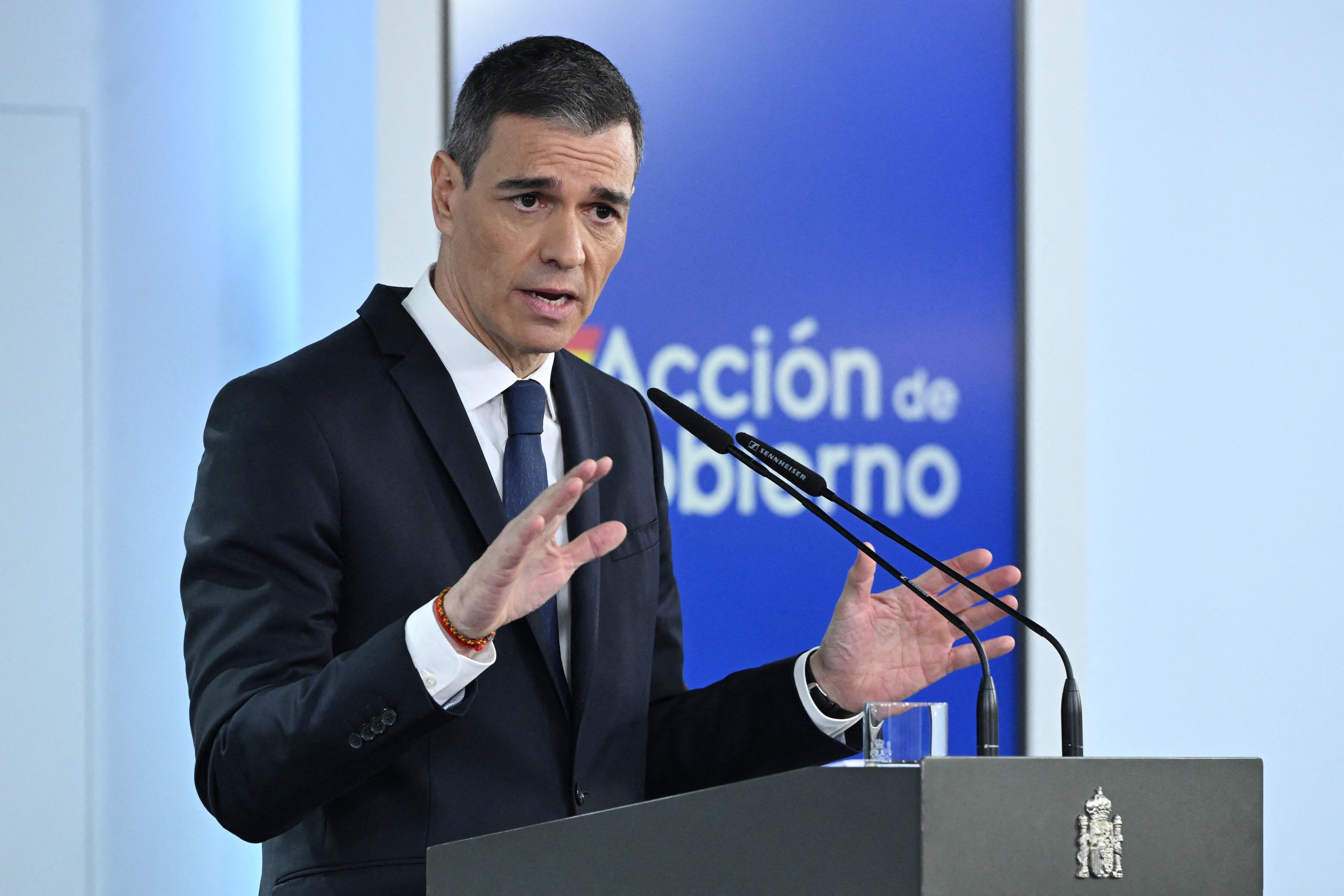 Pedro Sánchez. Foto: JAVIER SORIANO/AFP via Getty Images.