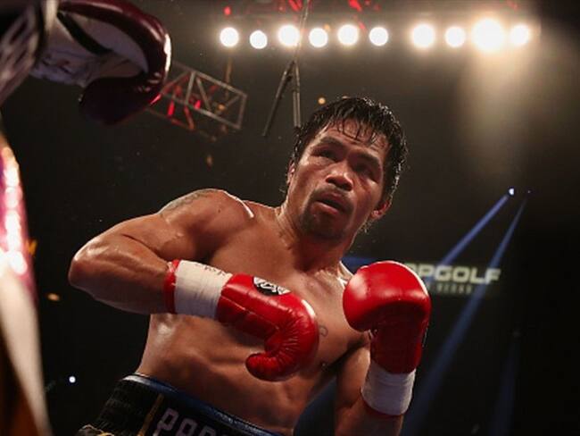Peligra la carrera de Pacquiao por lesión ocular, según reportes. Foto: Getty Images
