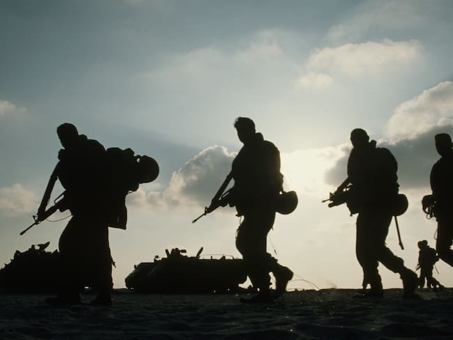 Imagen de referencia de ejercicios militares. Foto: Getty Images