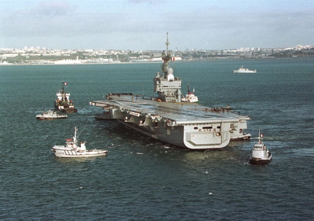 Portaaviones nuclear. Foto: Getty Images