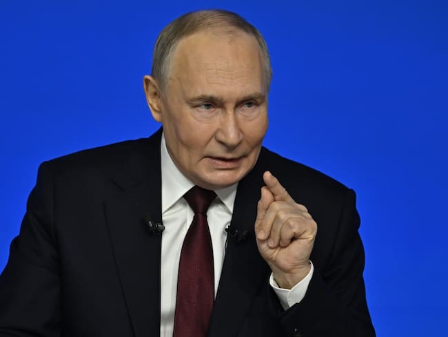 Vladímir Putin en Moscú el 19 de diciembre de 2025. FOTO: Sefa Karacan/Anadolu vía Getty Images