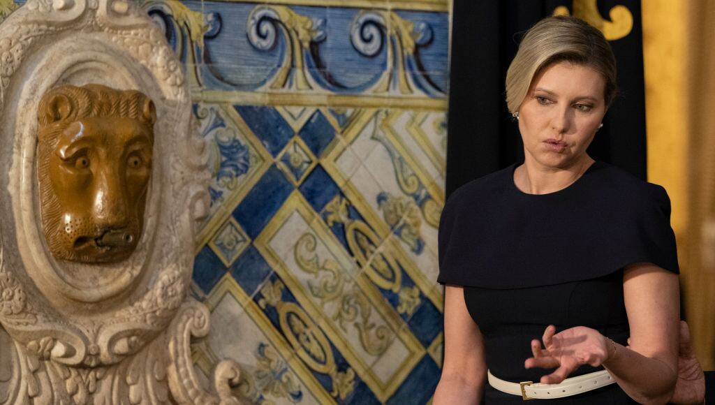 Olena Zelenska,  (Photo by Horacio Villalobos#Corbis/Corbis via Getty Images)