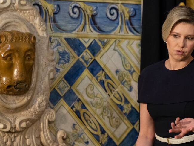 Olena Zelenska, (Photo by Horacio Villalobos#Corbis/Corbis via Getty Images)