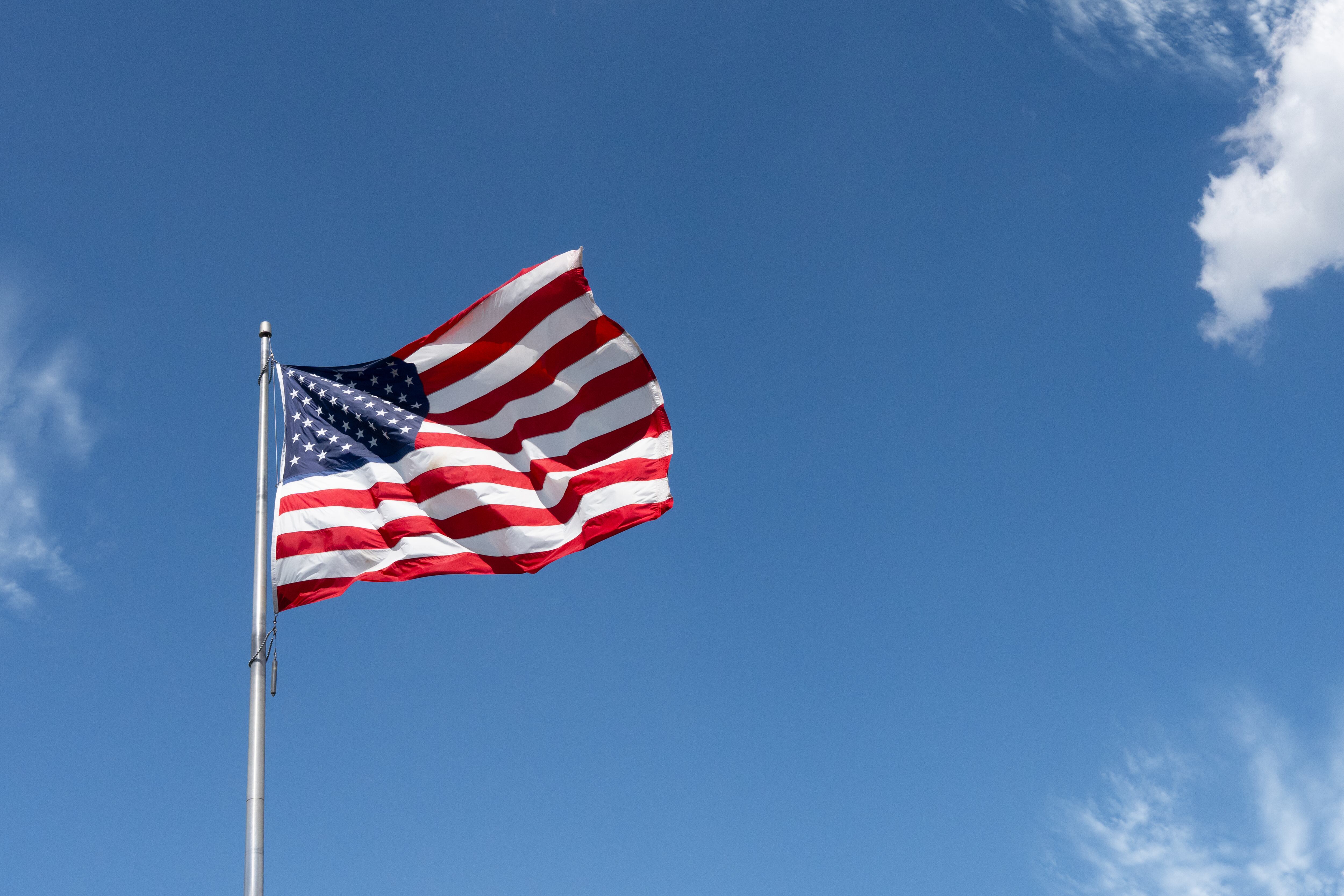 Bandera de Estados Unidos. Foto: Getty Images