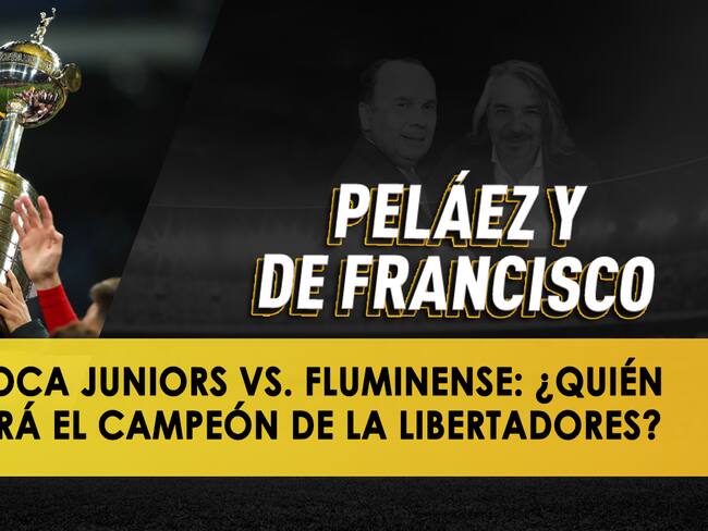 Escuche aquí el audio completo de Peláez y De Francisco de este 3 de noviembre