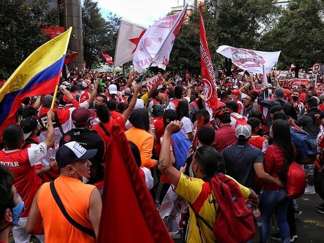Jóvenes boxeadores fueron robados y atacados con machete por hinchas del Santa Fe/ Imagen de referencia. Foto: Colprensa-Camila Díaz