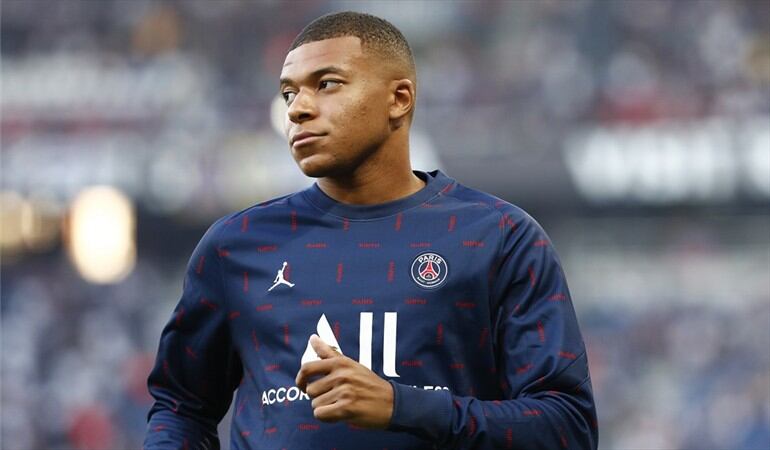 Jugador francés Kylian Mbappé. Foto: Catherine Steenkeste/Getty Images