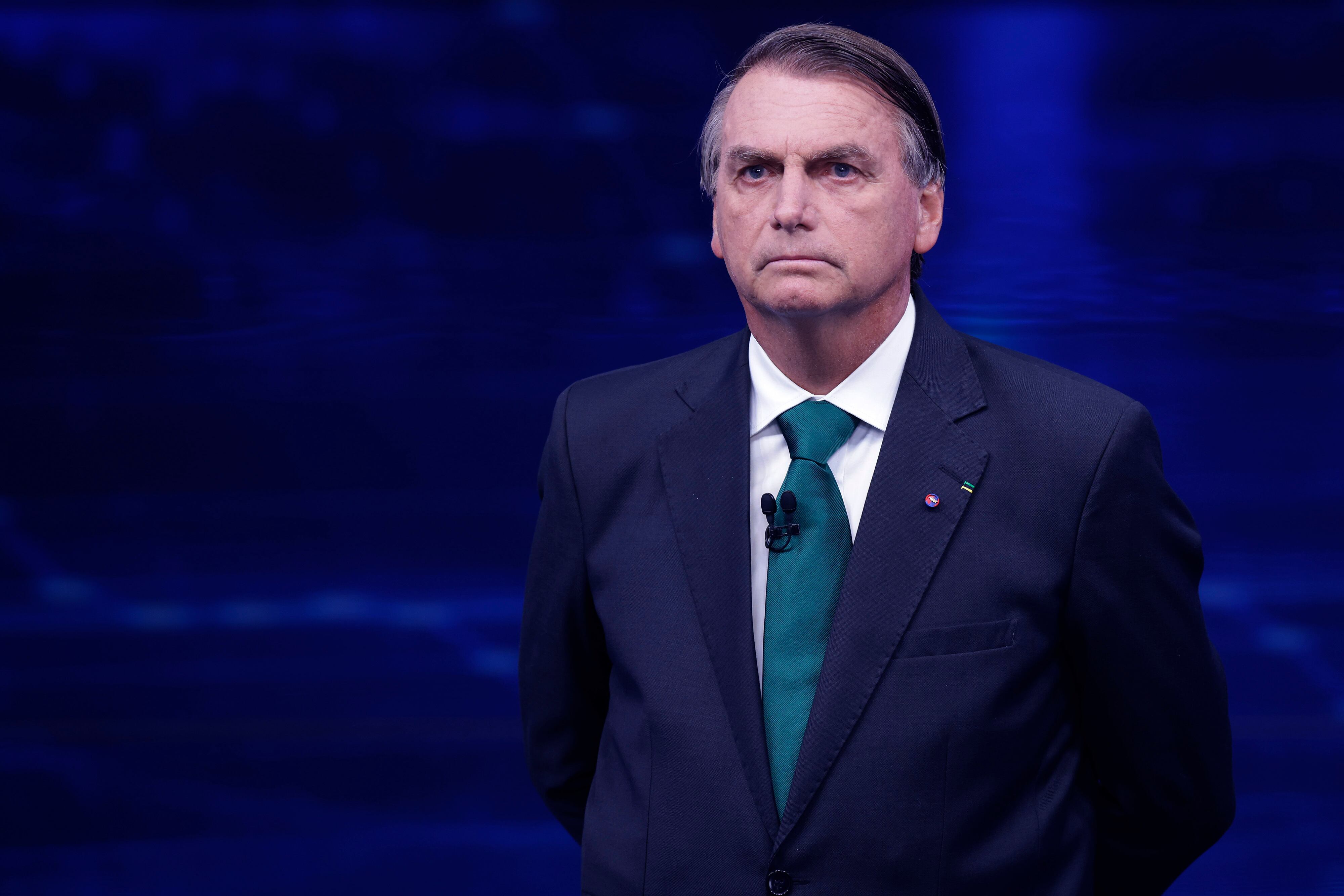 El expresidente Jair Bolsonaro en octubre de 2022. FOTO: Alexandre Schneider/Getty Images