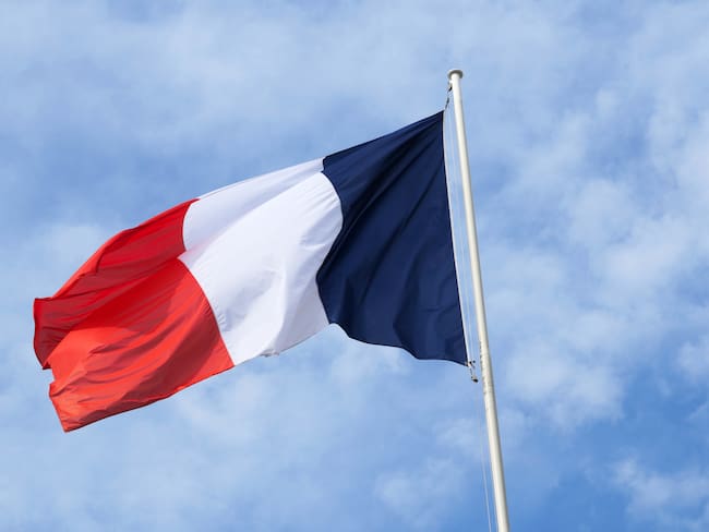Bandera Francia. Foto: Getty Images.