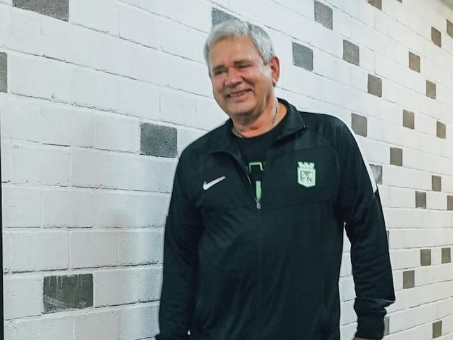 Hernán Darío Herrera, ténico de Nacional. Cortesía: Instagram de Atlético Nacional