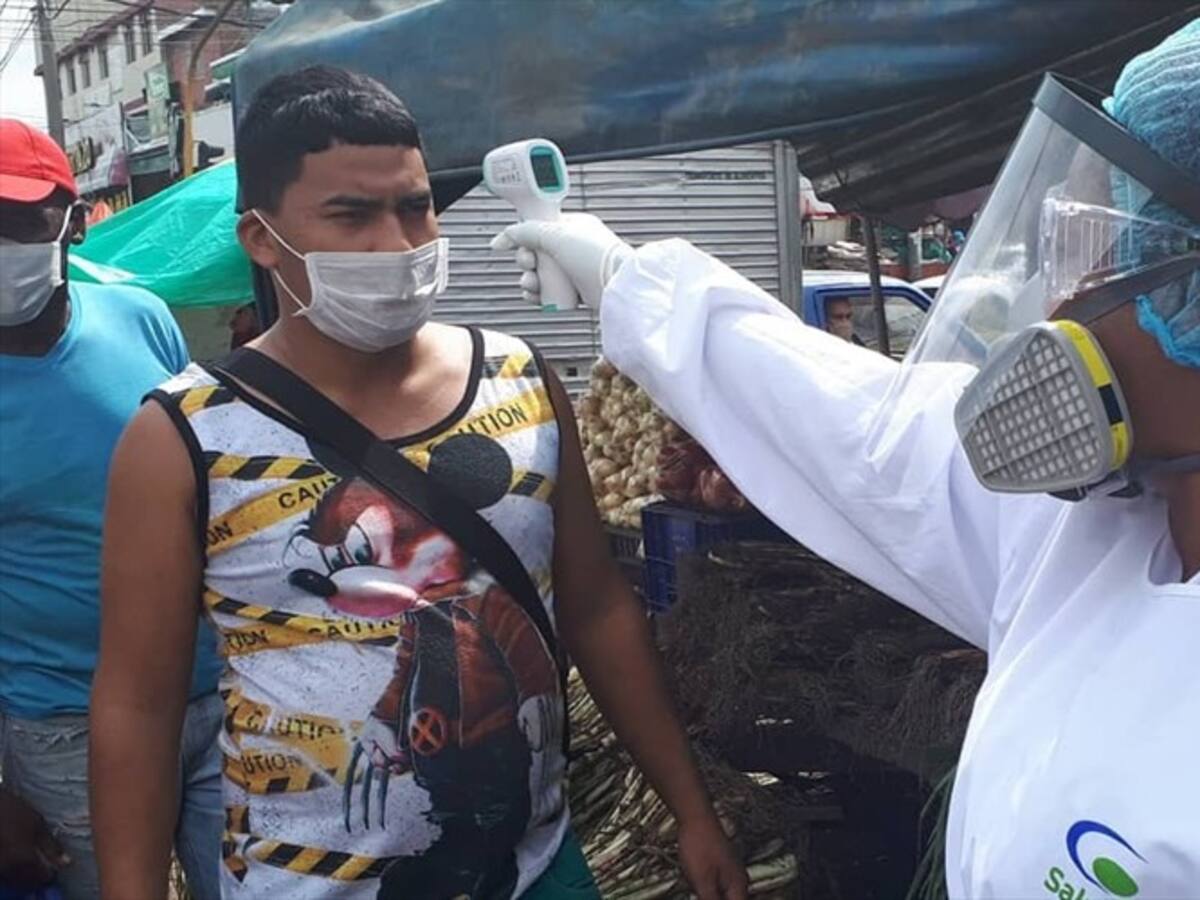 Intervienen galería de Santa Elena en Cali, tras detección de casos de Covid-19