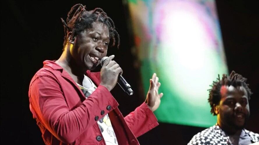 Vocalista de grupo musical, Herencia de Timbiquí. Foto: La W