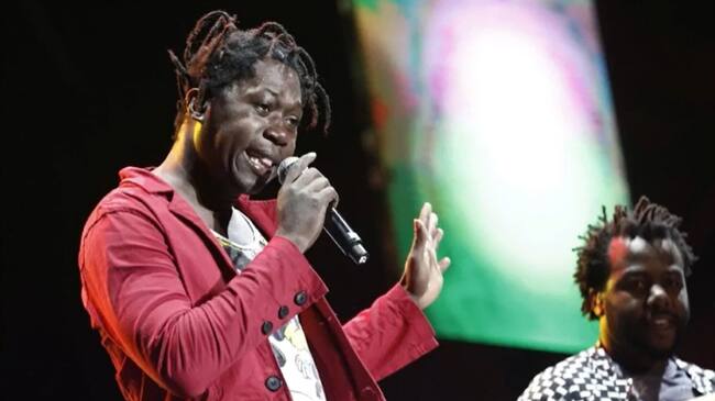 Vocalista de grupo musical, Herencia de Timbiquí. Foto: La W