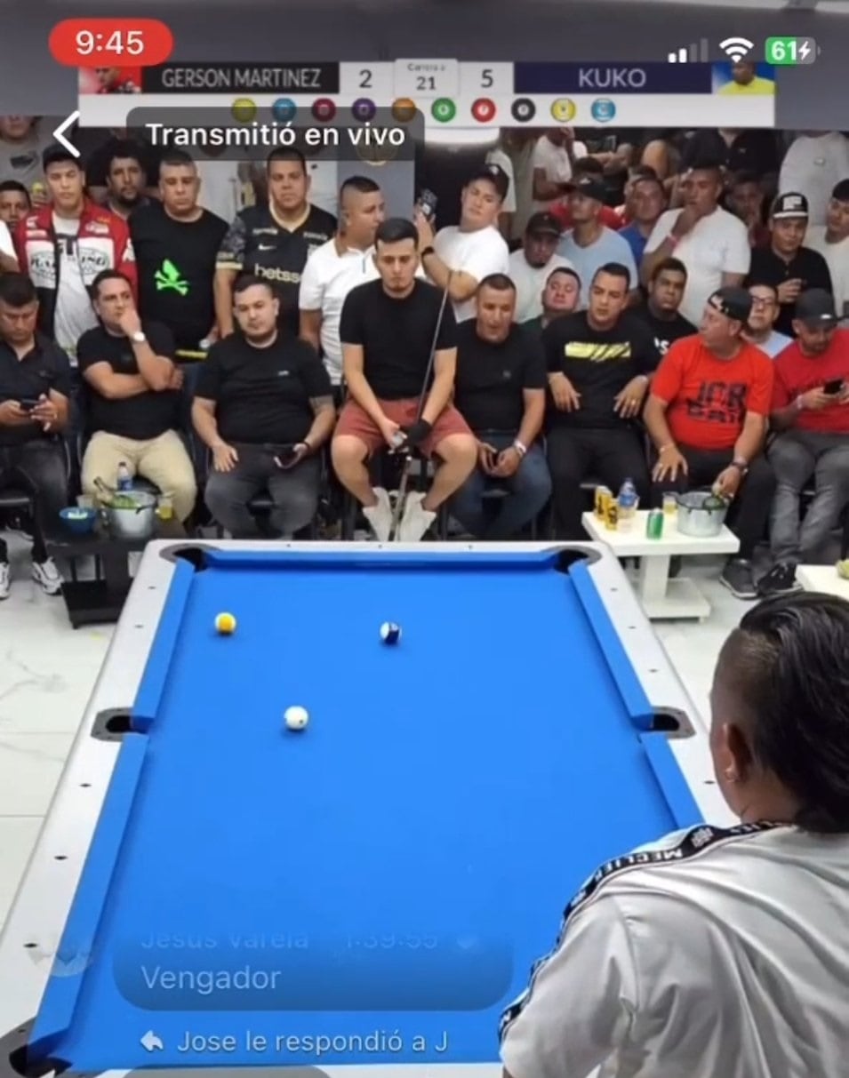 Ataque sicarial en Villa del Rosario. Foto: tomada de la transmisión en vivo