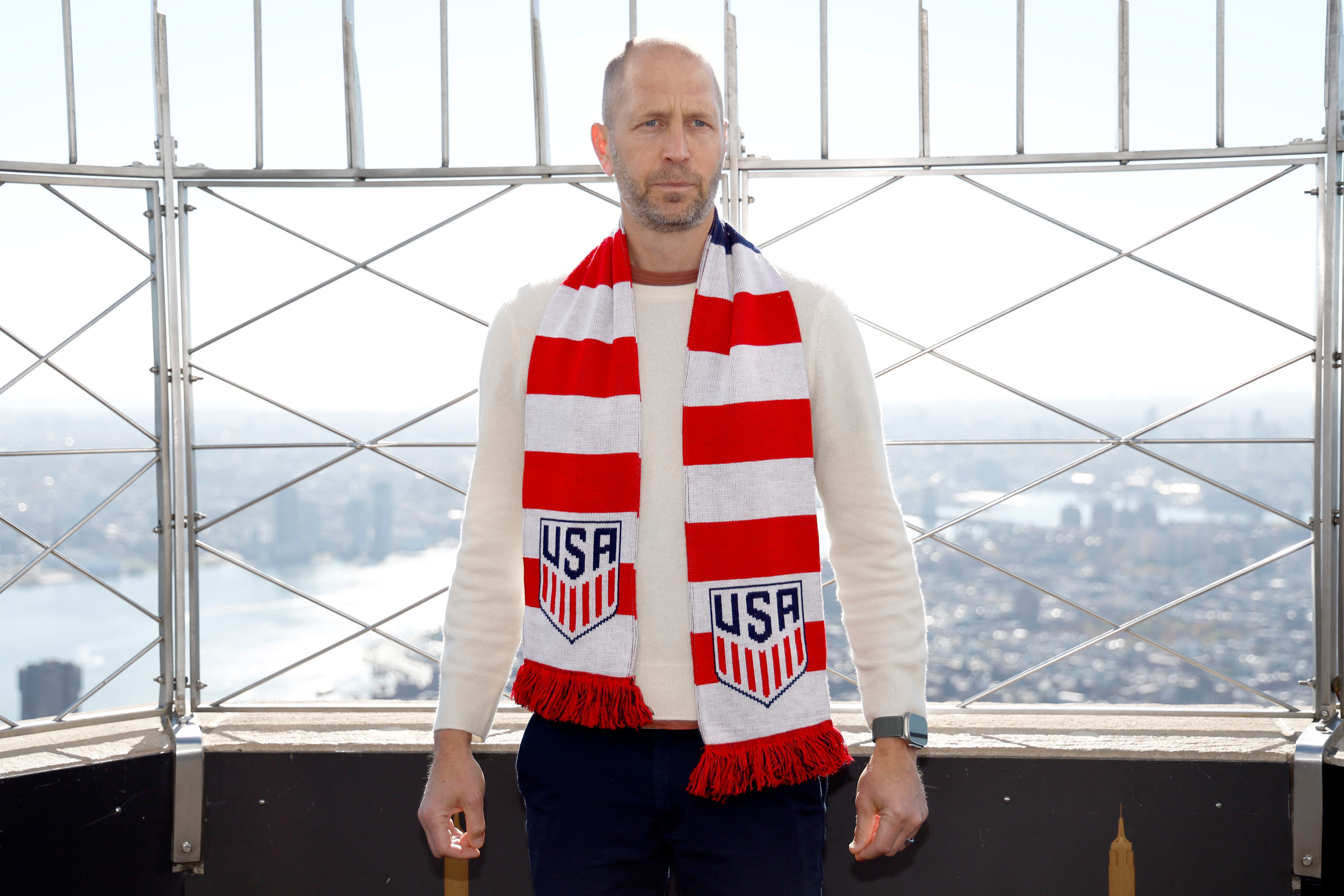 Gregg Berhalter entrenador Selección de Estados Unidos. Foto: John Lamparski/Getty Images for Empire State Realty Trust