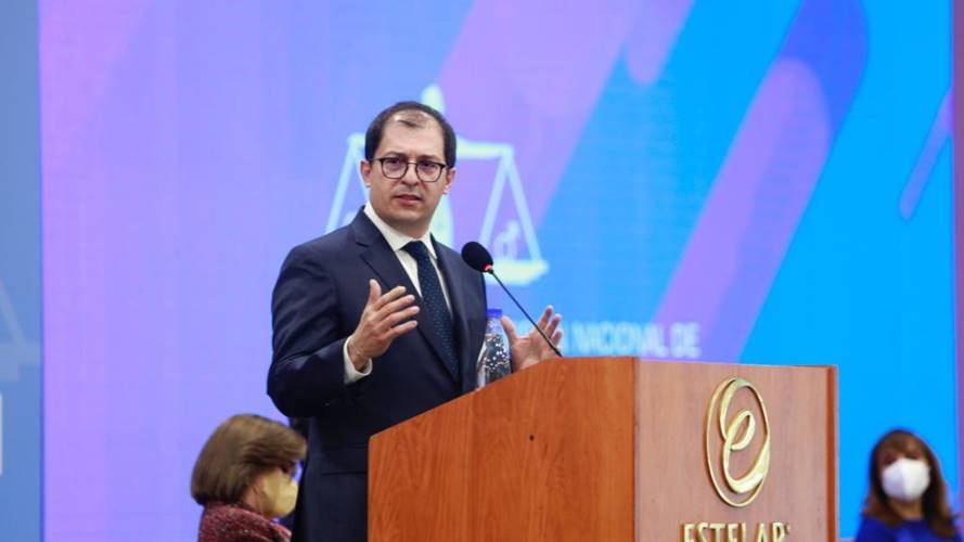 Recalcó el trabajo que viene adelantando la entidad sobre violencia de género. Foto: Fiscalía.