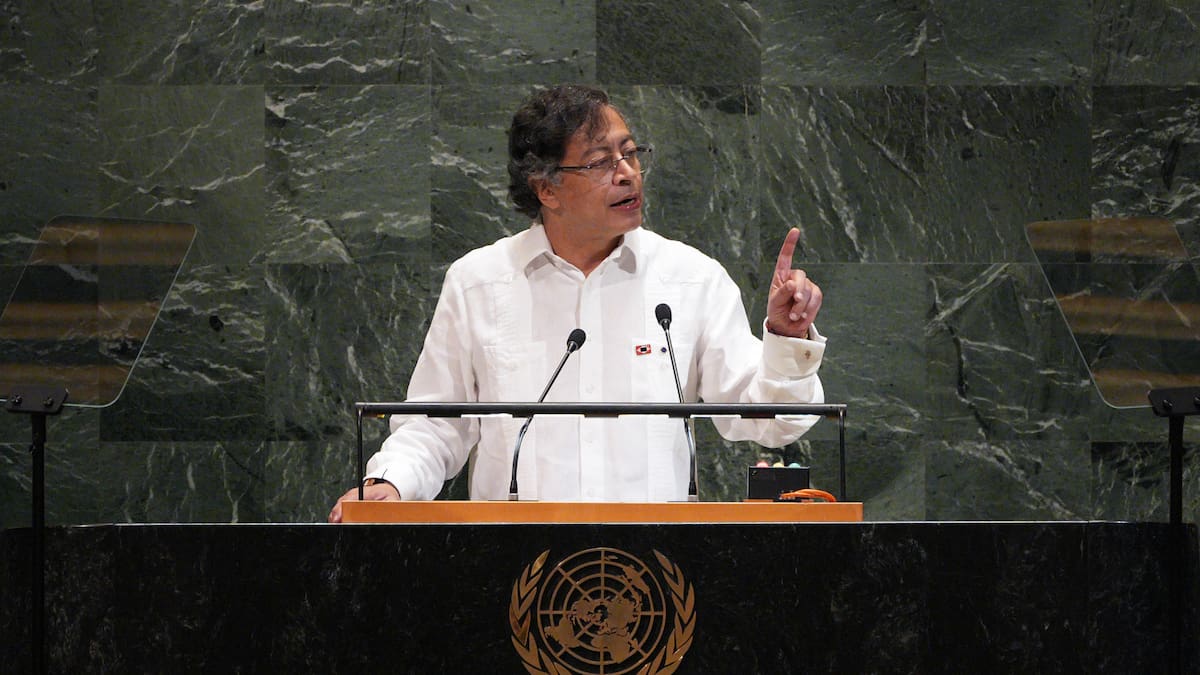 “Hay que liberar Palestina”: Petro pidió ante la ONU una fuerza armada para proteger la vida en Gaza