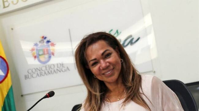 Polémicas declaraciones de concejal de Bucaramanga. Foto:Twitter Nancy Lora.