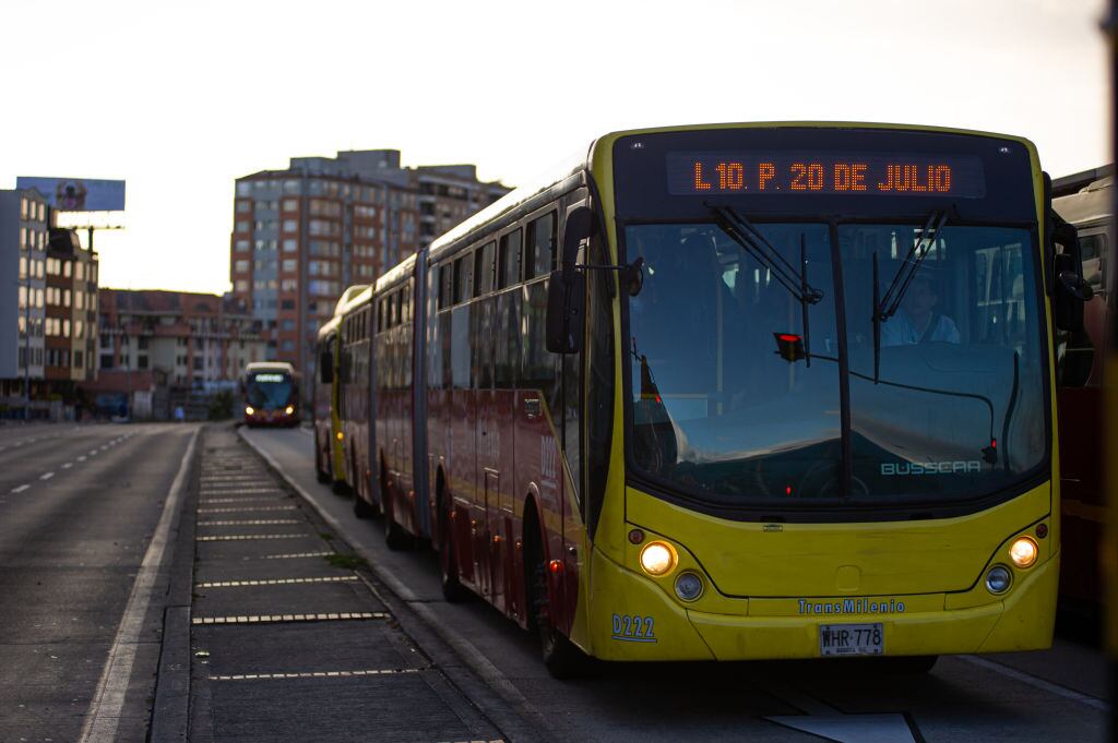 Imagen de referencia de TransMilenio. Foto: Getty Images.
